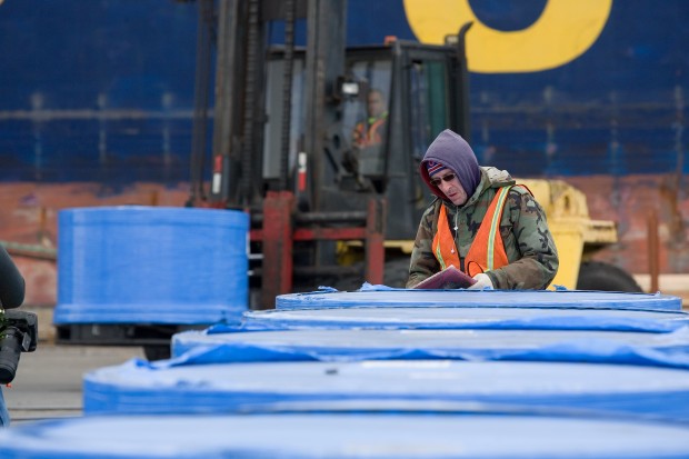 Port of Indiana welcomes first international ship of season